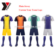 OEM blanc multicolore jersey meilleur football uniforme ensemble vente chaude design football uniforme